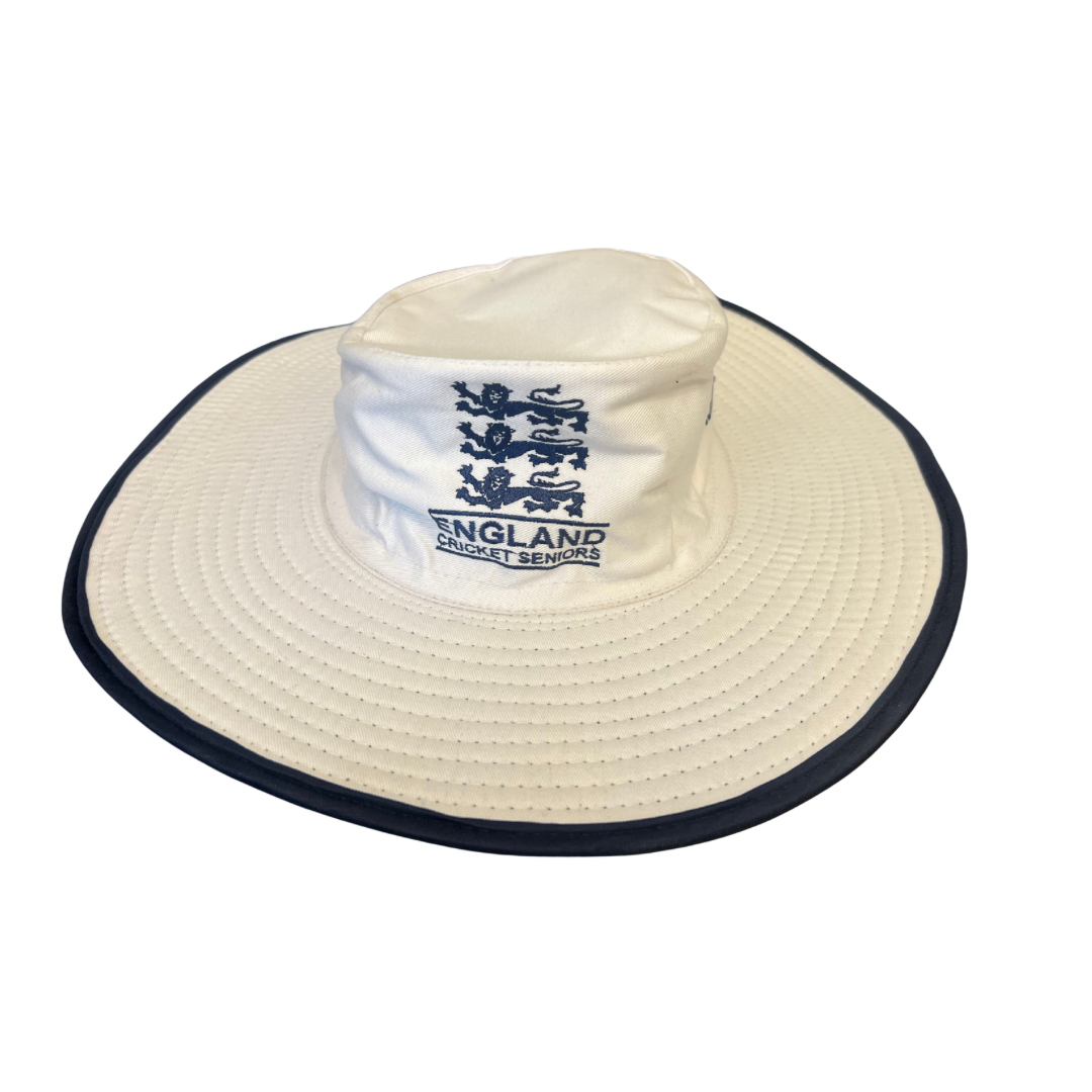 Wide Brim Hat White
